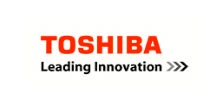 Toshiba Brand Logo Corporate ink and toners